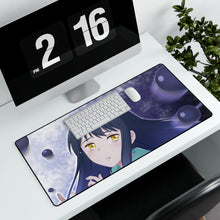 Load image into Gallery viewer, Mieruko-chan Mouse Pad (Desk Mat) With Laptop