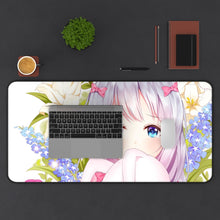 Load image into Gallery viewer, EroManga-Sensei Mouse Pad (Desk Mat) With Laptop