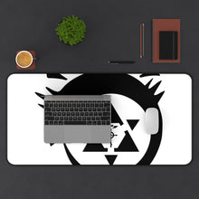 Load image into Gallery viewer, Anime FullMetal Alchemist Mouse Pad (Desk Mat) With Laptop