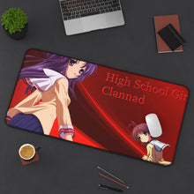 Load image into Gallery viewer, Clannad Nagisa Furukawa, Kotomi Ichinose Mouse Pad (Desk Mat) On Desk