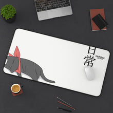 Load image into Gallery viewer, Nichijō Mouse Pad (Desk Mat) On Desk