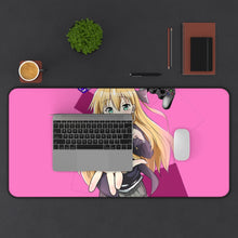 Load image into Gallery viewer, Gamers! Karen Tendou Mouse Pad (Desk Mat) With Laptop
