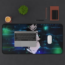 Load image into Gallery viewer, Shinya Kogami With His dominator Mouse Pad (Desk Mat) With Laptop