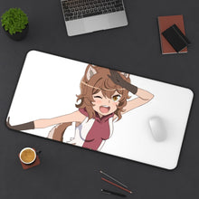 Load image into Gallery viewer, Is It Wrong To Try To Pick Up Girls In A Dungeon? Mouse Pad (Desk Mat) On Desk