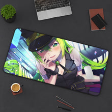 Load image into Gallery viewer, Alina Gray Mouse Pad (Desk Mat) On Desk