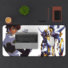 Load image into Gallery viewer, Suzaku Kururugi Mouse Pad (Desk Mat) With Laptop