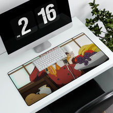 Load image into Gallery viewer, Zero Two's Honeyed Ham Mouse Pad (Desk Mat) With Laptop