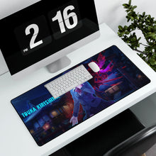 Load image into Gallery viewer, Touka Tokyo ghoul Mouse Pad (Desk Mat) With Laptop