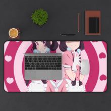 Load image into Gallery viewer, Maika Sakuranomiya Mouse Pad (Desk Mat) With Laptop