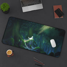 Load image into Gallery viewer, Princess Mononoke Mouse Pad (Desk Mat) On Desk