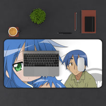Load image into Gallery viewer, Lucky Star Konata Izumi Mouse Pad (Desk Mat) With Laptop