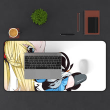 Load image into Gallery viewer, Nisekoi Chitoge Kirisaki Mouse Pad (Desk Mat) With Laptop