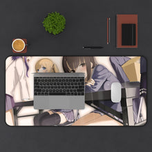 Load image into Gallery viewer, Saekano: How To Raise A Boring Girlfriend Mouse Pad (Desk Mat) With Laptop