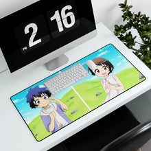 Load image into Gallery viewer, Nisekoi Kosaki Onodera Mouse Pad (Desk Mat) With Laptop