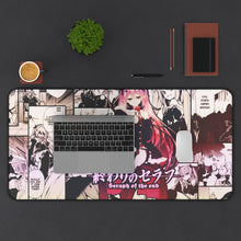 Load image into Gallery viewer, Seraph Of The End Mouse Pad (Desk Mat) With Laptop