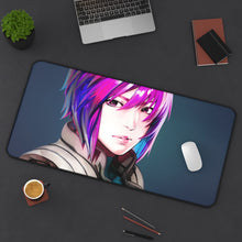 Load image into Gallery viewer, Ghost In The Shell Mouse Pad (Desk Mat) On Desk