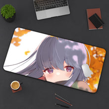 Load image into Gallery viewer, Laid-Back Camp Mouse Pad (Desk Mat) On Desk