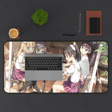 Load image into Gallery viewer, The "H.e.n.t.a.i" Prince and the Stony Cat. by Mouse Pad (Desk Mat) With Laptop