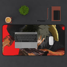 Load image into Gallery viewer, One Piece Monkey D. Luffy Mouse Pad (Desk Mat) With Laptop
