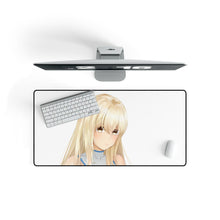 Load image into Gallery viewer, Is It Wrong to Try to Pick Up Girls in a Dungeon? Mouse Pad (Desk Mat) On Desk
