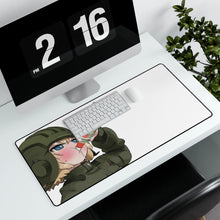 Load image into Gallery viewer, Girls und Panzer Mouse Pad (Desk Mat) With Laptop