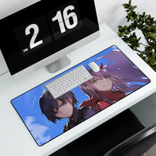 Load image into Gallery viewer, Darling in the FranXX Mouse Pad (Desk Mat) With Laptop