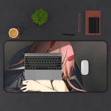 Load image into Gallery viewer, Darling In The FranXX Mouse Pad (Desk Mat) With Laptop