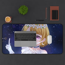 Load image into Gallery viewer, Love Live! Hanayo Koizumi Mouse Pad (Desk Mat) With Laptop