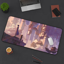 Load image into Gallery viewer, Sky Village Mouse Pad (Desk Mat) On Desk
