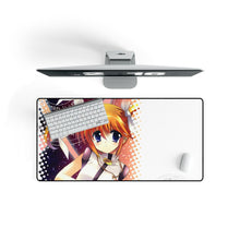 Load image into Gallery viewer, Magical Girl Lyrical Nanoha Mouse Pad (Desk Mat) On Desk
