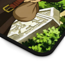 Load image into Gallery viewer, Is It Wrong To Try To Pick Up Girls In A Dungeon? Mouse Pad (Desk Mat) Hemmed Edge