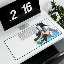 Load image into Gallery viewer, Anime Girl Mouse Pad (Desk Mat) With Laptop