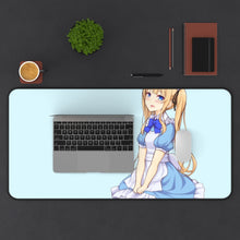 Load image into Gallery viewer, Saekano: How To Raise A Boring Girlfriend Mouse Pad (Desk Mat) With Laptop