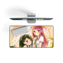 Load image into Gallery viewer, Two girls Mouse Pad (Desk Mat) On Desk