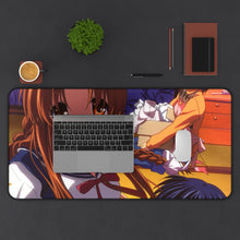 Load image into Gallery viewer, Sanae Furukawa Mouse Pad (Desk Mat) With Laptop