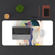 Load image into Gallery viewer, Little Witch Academia Sucy Manbavaran, Computer Keyboard Pad Mouse Pad (Desk Mat) With Laptop