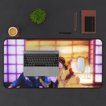 Load image into Gallery viewer, Sound! Euphonium Kumiko Oumae, Reina Kousaka Mouse Pad (Desk Mat) With Laptop
