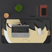 Load image into Gallery viewer, Monogatari (Series) Mouse Pad (Desk Mat) With Laptop