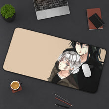 Load image into Gallery viewer, Beelzebub Mouse Pad (Desk Mat) On Desk