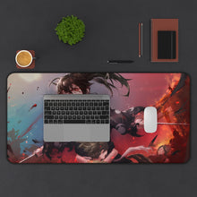 Load image into Gallery viewer, Hyakkimaru Mouse Pad (Desk Mat) With Laptop