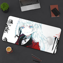 Load image into Gallery viewer, Kirari Momobami Mouse Pad (Desk Mat) On Desk