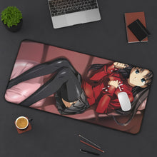 Load image into Gallery viewer, Rin Tohsaka Mouse Pad (Desk Mat) On Desk