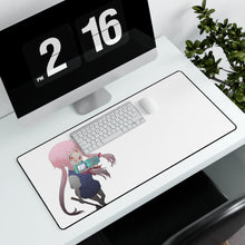 Load image into Gallery viewer, Mirai Nikki Yuno Gasai Mouse Pad (Desk Mat) With Laptop