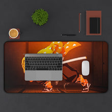 Load image into Gallery viewer, Zenitsu Mouse Pad (Desk Mat) With Laptop