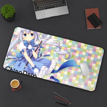 Load image into Gallery viewer, Is The Order A Rabbit? Mouse Pad (Desk Mat) On Desk