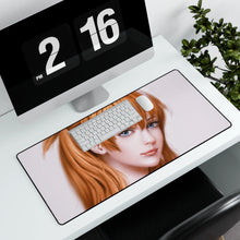 Load image into Gallery viewer, Anime Neon Genesis Evangelion Mouse Pad (Desk Mat) With Laptop