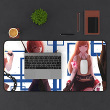 Load image into Gallery viewer, Anime Girl Mouse Pad (Desk Mat) With Laptop