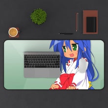 Load image into Gallery viewer, Lucky Star Konata Izumi Mouse Pad (Desk Mat) With Laptop