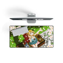 Load image into Gallery viewer, Fairy Tail Natsu Dragneel, Lucy Heartfilia Mouse Pad (Desk Mat) On Desk