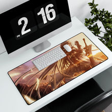Load image into Gallery viewer, Primitive Link Mouse Pad (Desk Mat) With Laptop